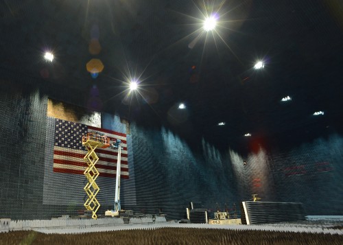 US Air Force Photo by Jet Fabara - Cuming Lehman Chambers Absorber Upgrade Anechoic Chamber